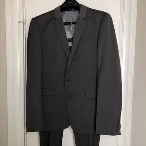 Express Men’s Gray Suit